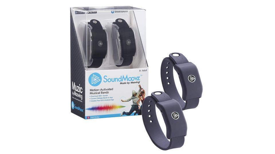 踊ってビートを刻む。ウェアラブル楽器ガジェットSoundMoovz