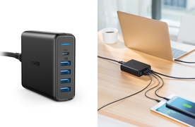 複数機器のチャージをひとまとめに。5ポートマルチ充電器「Anker PowerPort I PD – 1 PD&4 PowerIQ」