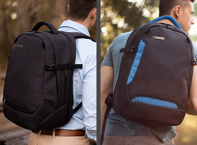 ワイヤレス充電搭載の多機能スマートバックパック「Konzu Smart Backpack」