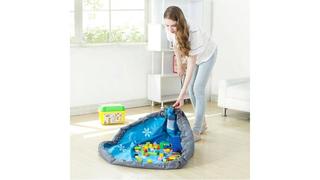 ブロックを踏んづける痛みにサヨナラ。大量のオモチャを一瞬で片づけます