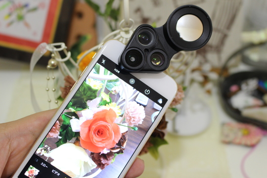 魚眼、広角、マクロを1つに。スマホのカメラを拡張する「RevolCam」を使ってみた