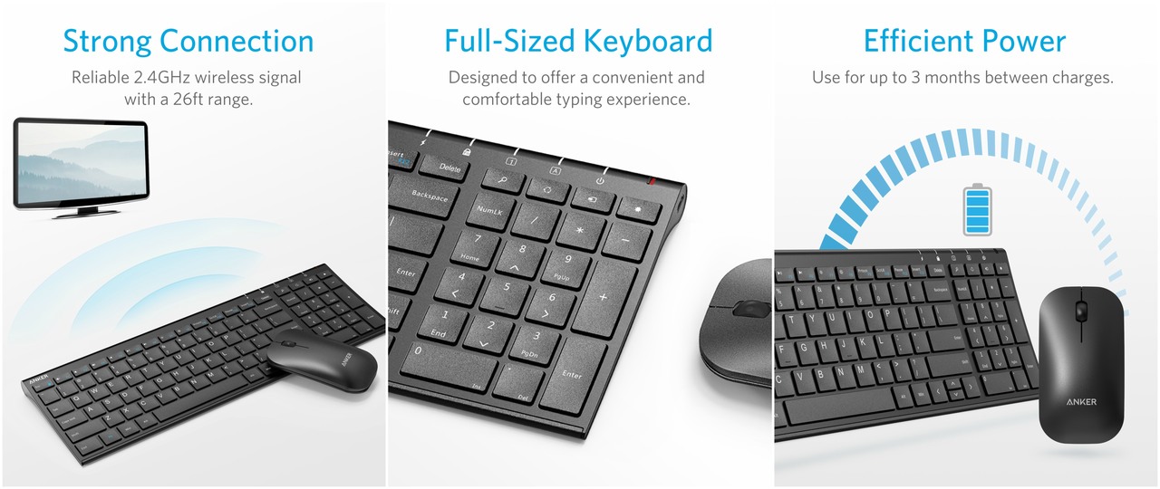 台数限定で20％OFFですって！ AnkerからWindows用ワイヤレスキーボード