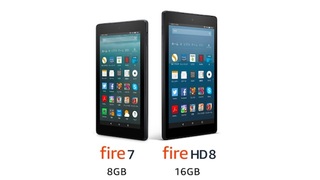 ほら、1台と言わずもう1台。「Kindle Fire 7」と「Kindle Fire HD8」がセットでおトクよ