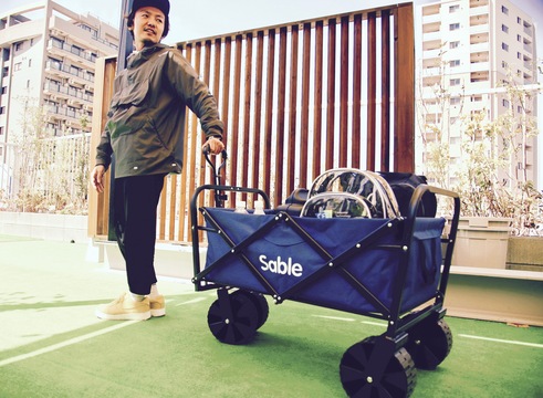 【読者限定で20%オフ!】BBQで荷物運び担当のあなたへ。100kgに耐える折りたたみ式キャリーカートを使ってみない?