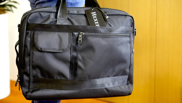 【読者限定で15%オフ！】拡張機能やUSBポート付き。ビジネスパーソンなら押さえておきたい｢ヘクサーの2Wayビジネスバッグ｣