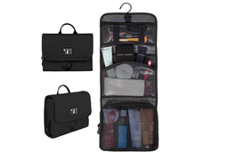 ササッと広げて、どっさり収納。サニタリーやコスメグッズをひとまとめにできるBag Smartの「トラベルポーチ」