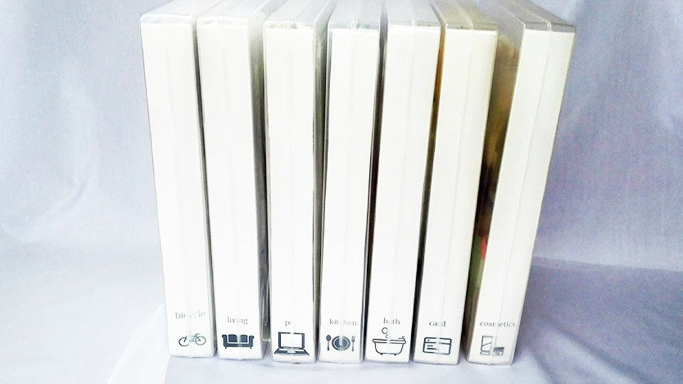 100均のズボラ収納グッズなら、取説と保証書がスッキリ!