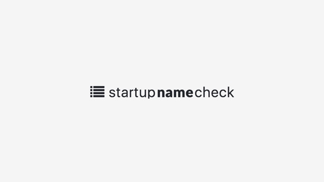 ドメインとSNSアカウントの空きをまとめて検索できるサイト｢startup name check｣