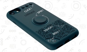 まさにスマホ版ハンドスピナー。フィジェット型iPhoneケース｢LUDICASE｣がキャンペーンを開始