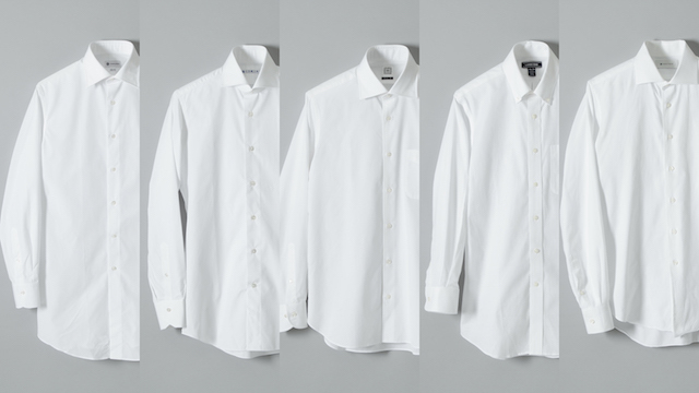 信頼感の最重要アイテム。本格白シャツは1万円以下でゲットできる