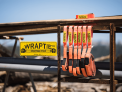 アウトドアなどにもってこい。画期的なタイダウンストラップ｢WRAPTIE｣がキャンペーン開始