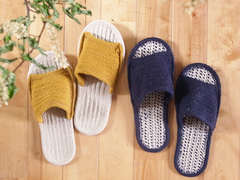 通気性良し。無印良品の洗える夏用スリッパ、690円（税込）