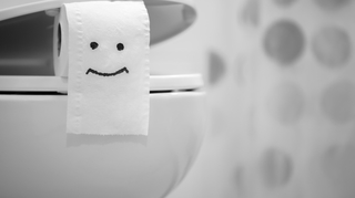 おしりは強く拭いちゃダメ！