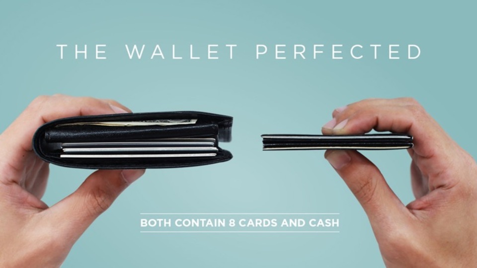 薄さ0.3mm!世界的デザイナーの芸術作品を極薄にした「Micro Wallet 」