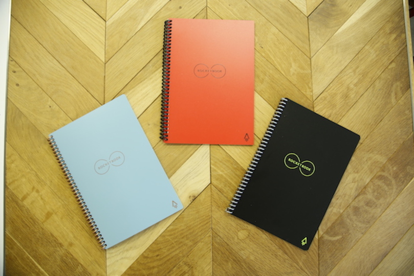 半永久的に使えるスマートノート「Rocketbook」に新色登場。クラウドに保存できる機能も健在