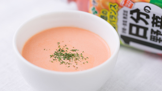 火も包丁も使わずに30秒でできる「冷製スープ」レシピ2つ
