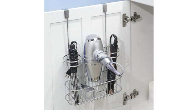 洗面所がスッキリ。ヘアケア用品の収納は、コレにぶら下げれば解決だ!