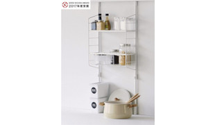 このラックで、キッチンのデッドスペースが「すっきり収納」に早がわり