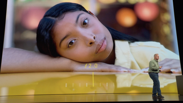 iPhone XS以外のiPhoneで撮影した写真の｢被写界深度｣を調節する方法