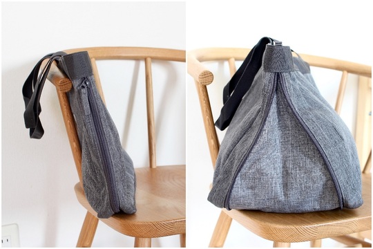 無印良品の新作トートがすごい。容量調整がファスナーで自在に