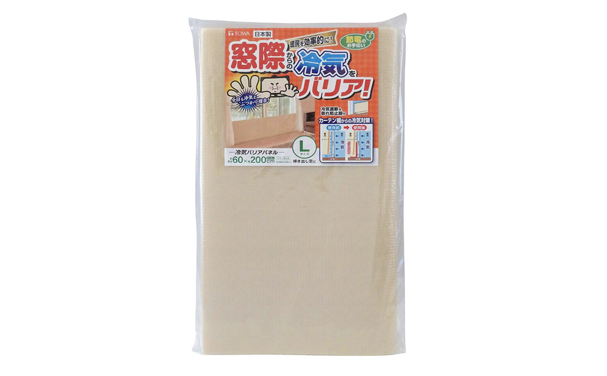 そろそろ冬が到来。すぐできる自宅の寒さ対策に「冷気遮断バリアパネル」はいかが?