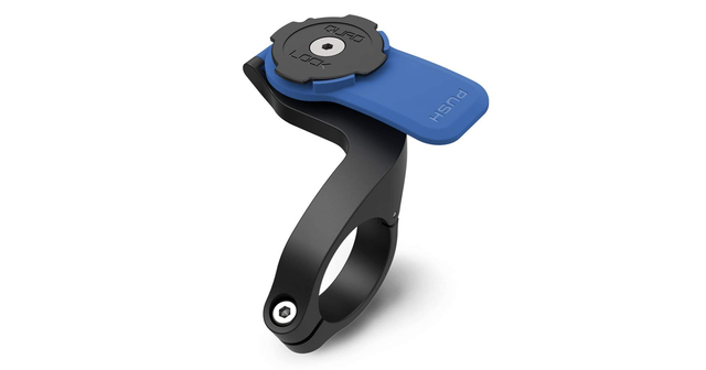 磁石の力にお任せあれ。自転車にスマホを取り付けられるQUAD LOCKの「アウトフロントマウント」