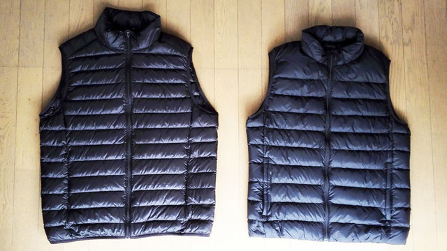 ユニクロVS無印良品。秋冬ダウンベストを徹底比較