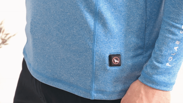 電気で暖まるヒーター内蔵の防寒ウェア「POLAR SEAL Heated Tops」