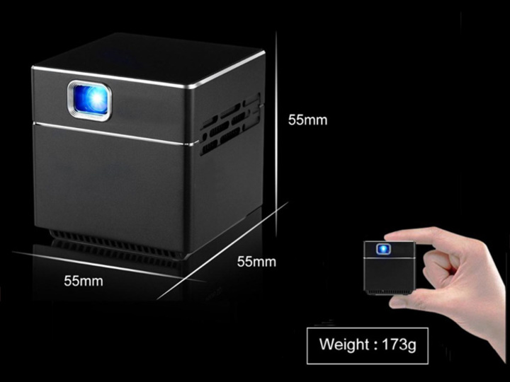 あと2日!iPhone XSよりも軽い超小型プロジェクター「Pico Cube A」がキャンペーン終了間近