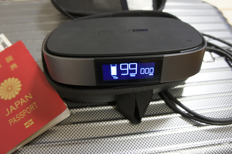 ハイスペックなモバイルバッテリー「RIVER BANK」の実力をいろいろ試してみた