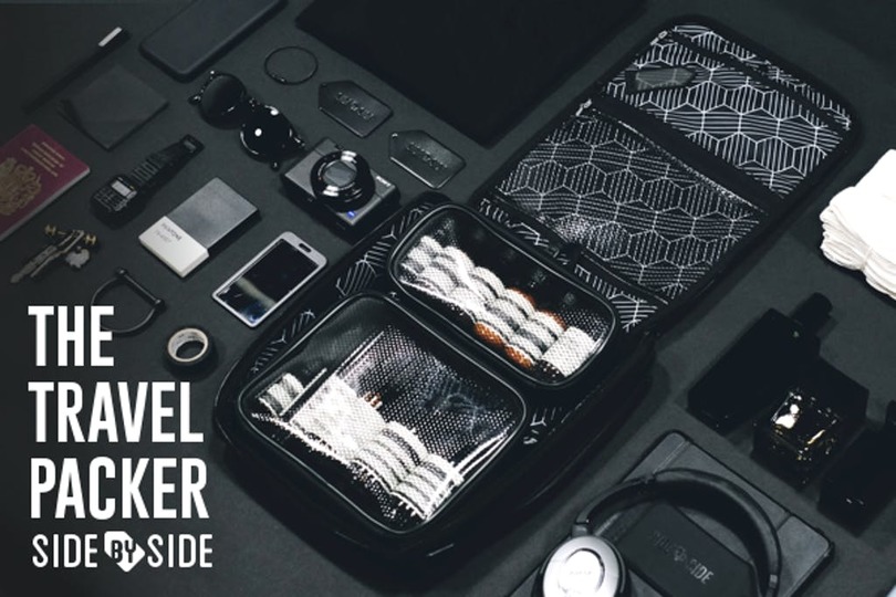 旅行や出張で活躍!薄くて収納性に優れたトラベルポーチ「TRAVEL PACKER」がキャンペーン開始
