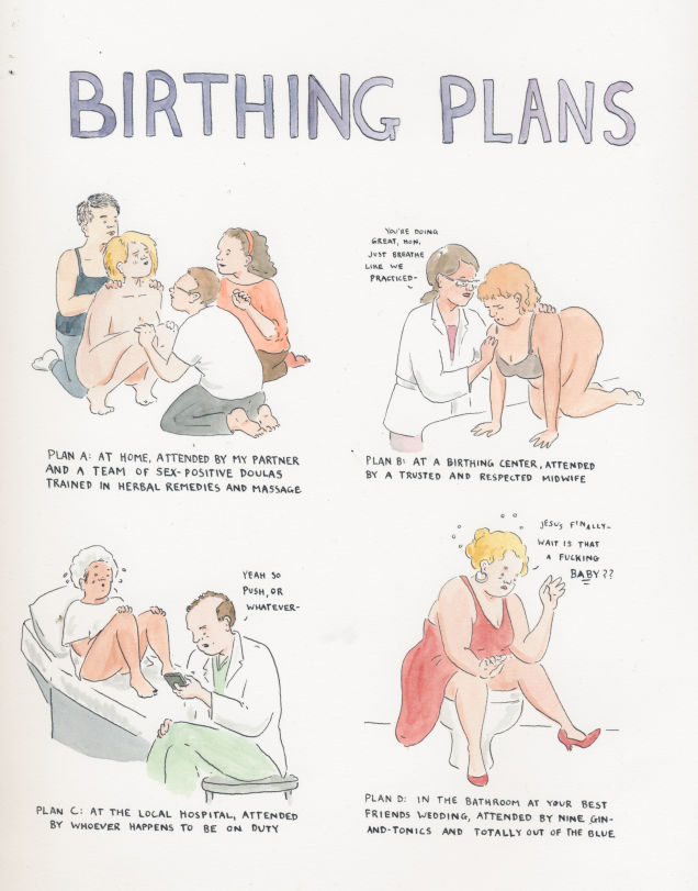 Birthing Plansイラスト
