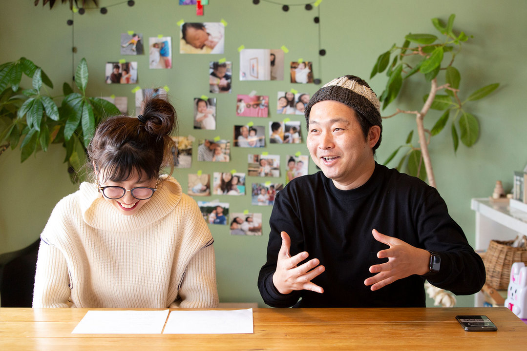 イラストレーター・ナカオテッペイ&おくむらさーこさん夫婦