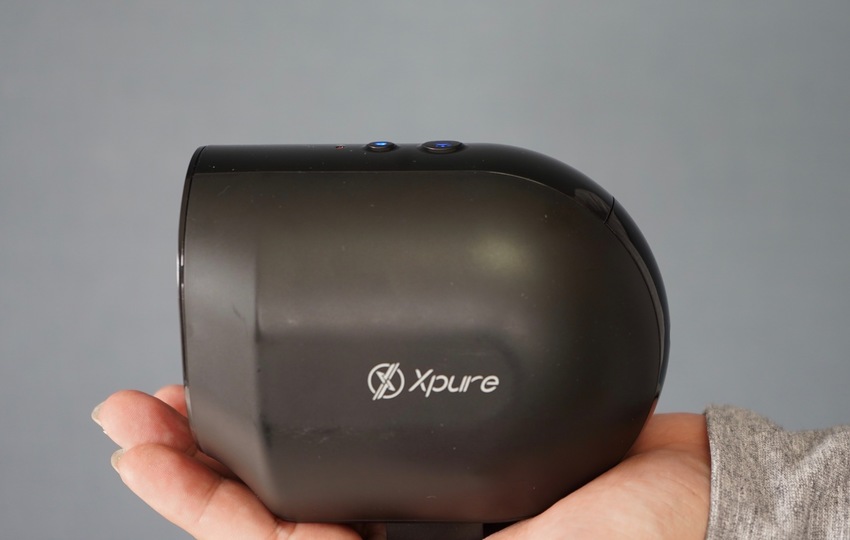 花粉対策は口元から。卓上の空気清浄機「Xpure」はきれいな空気