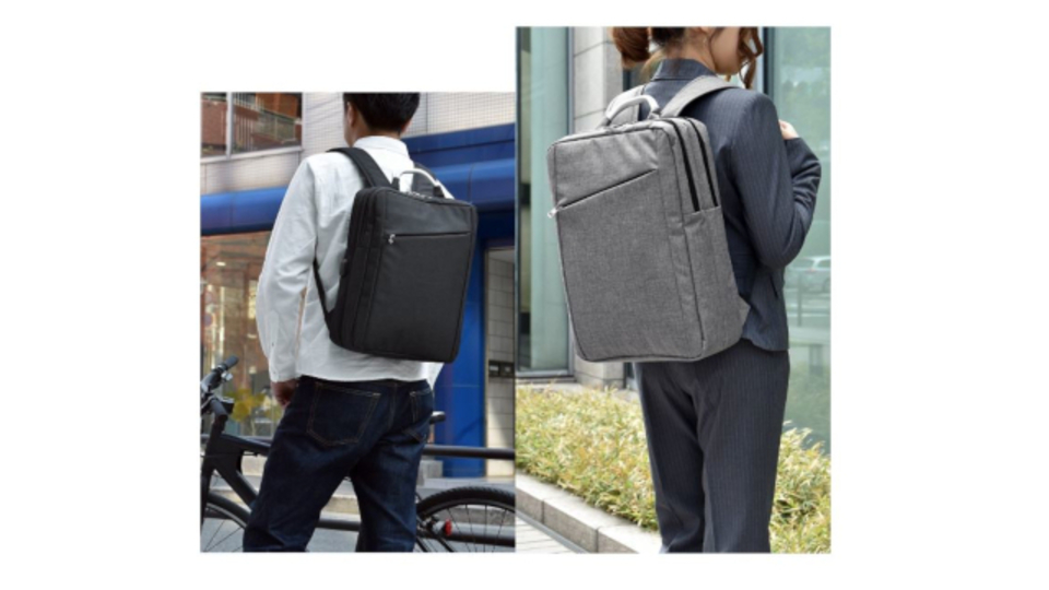 【読者限定セールで50%オフ】PREXの1,000円台のUSBポート付き2ルームビジネスバックパックがお買い得に