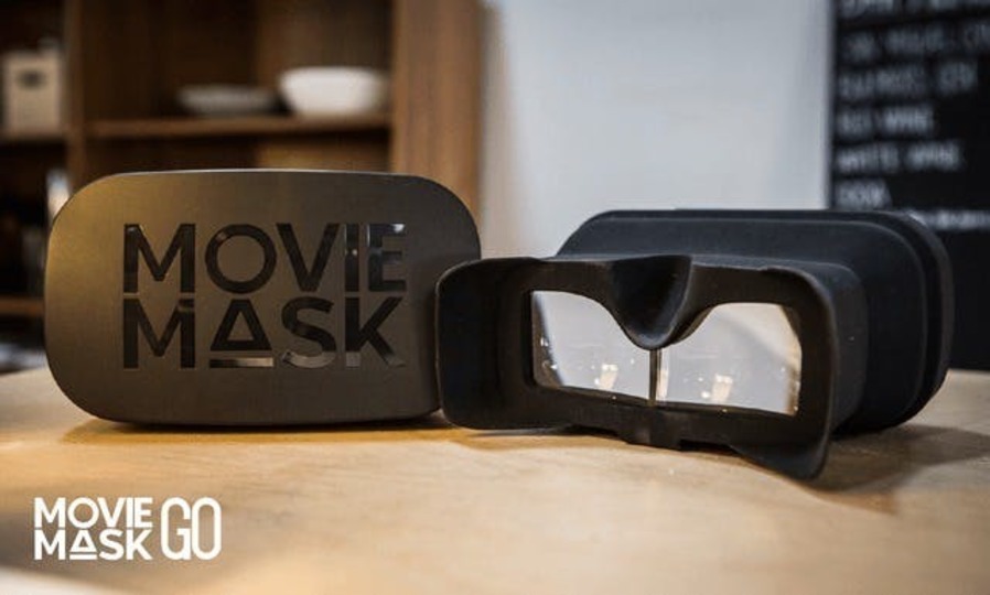 北欧発! スマホ動画に没入できるゴーグル型スクリーン「MovieMask GO」がキャンペーン開始