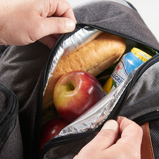 「Picnic Backpack」は保冷や保温に対応した仕様