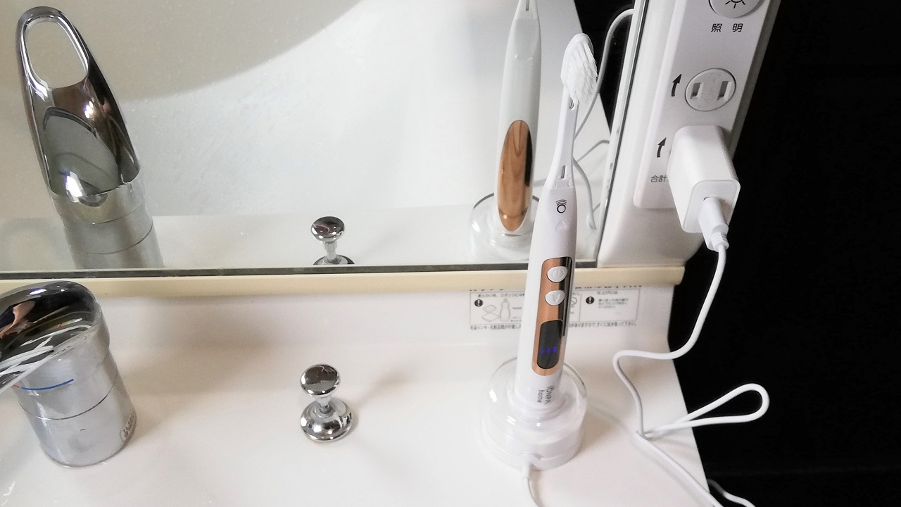 電動歯ブラシ「IONPA home」レビュー。機能もコスパも携帯性も満足