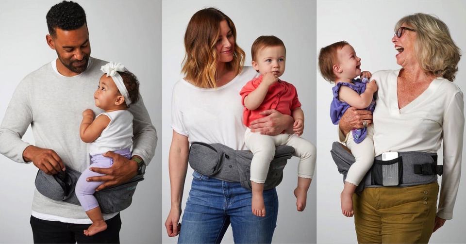 育児が劇的にラクになる!? 米国発のヒップシート「TushBaby」がキャンペーン開始