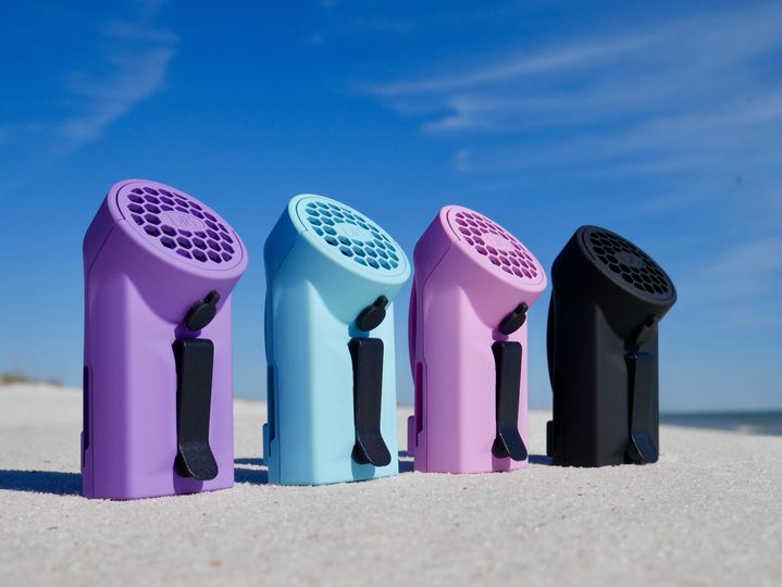 パワーアップして再登場!ウェアラブルな小型クーラー「blö2.0」がキャンペーン開始