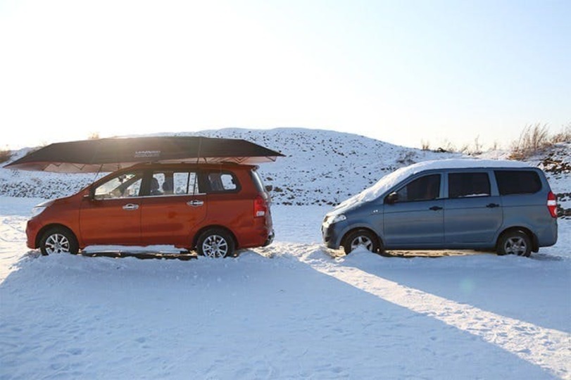 酷暑や豪雪の悩みを解決する画期的な車用テント「Lanmodo PRO」