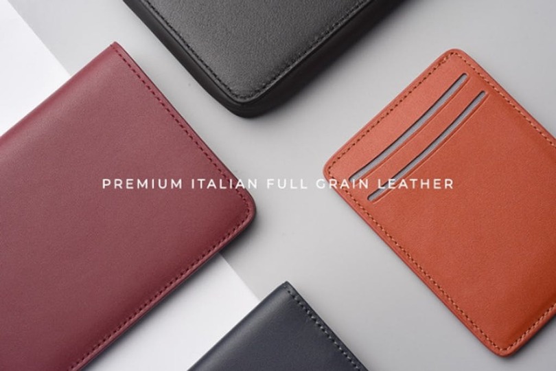 ミニマルな高級レザーウォレット「The Everyday Wallet」