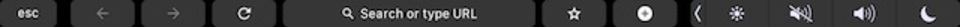 Touch bar