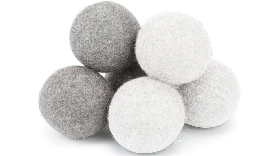 洗濯物の乾燥時間が40%短縮。乾燥機に入れるだけ、ウール100%のボール