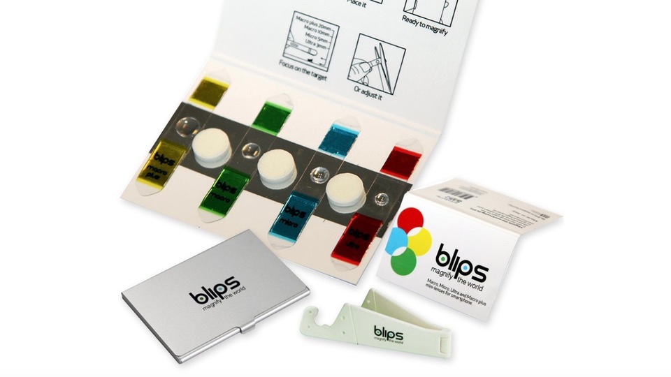スマホカメラをアップグレード。マクロ撮影に対応するレンズキット「Blips」