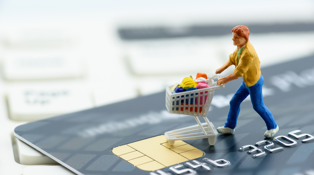 クレジットカードで買い物