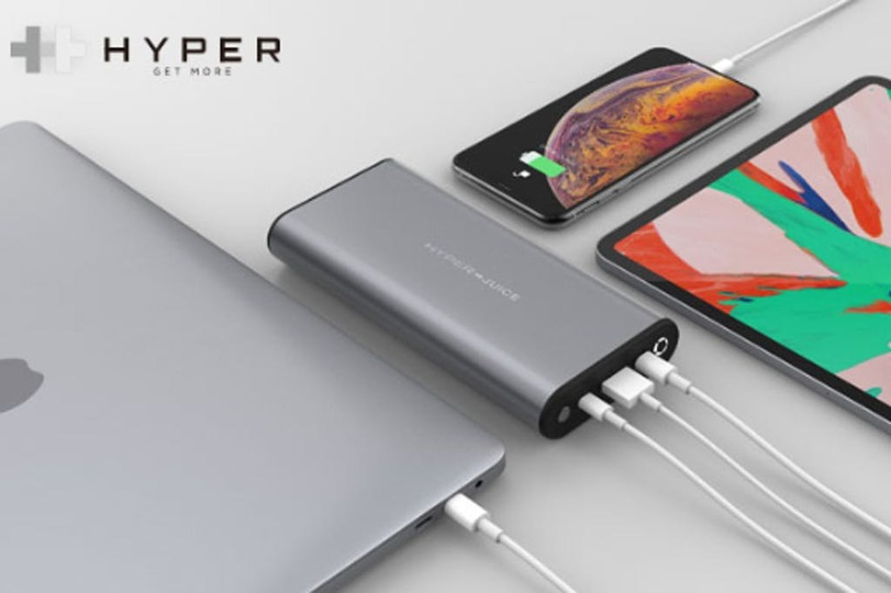 機内持ち込みの上限ジャスト!100Wh/27000mAhの万能モバイルバッテリー「HyperJuice」