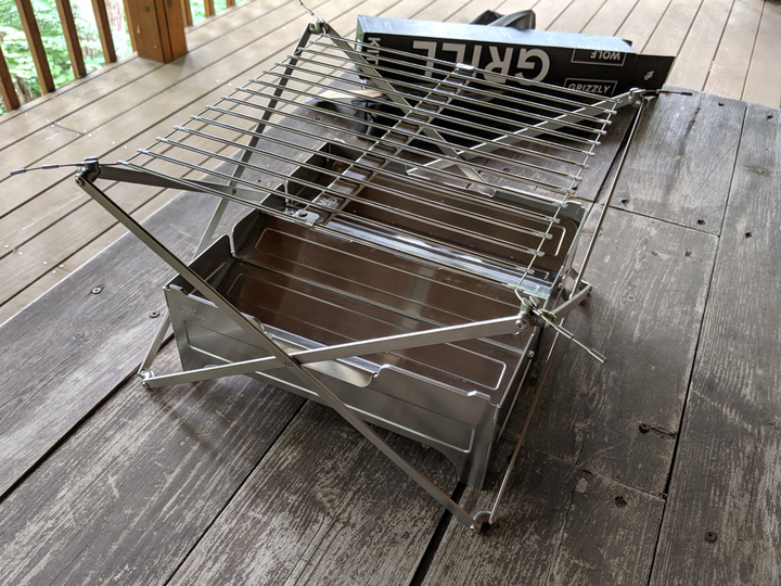 携帯性に優れたスタイリッシュキャンプギア「Fire safe」と「Grill M1」を使ってみた