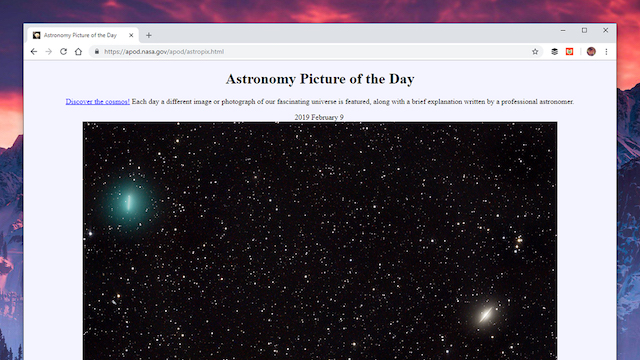 NASA Astronomy Picture of the Day