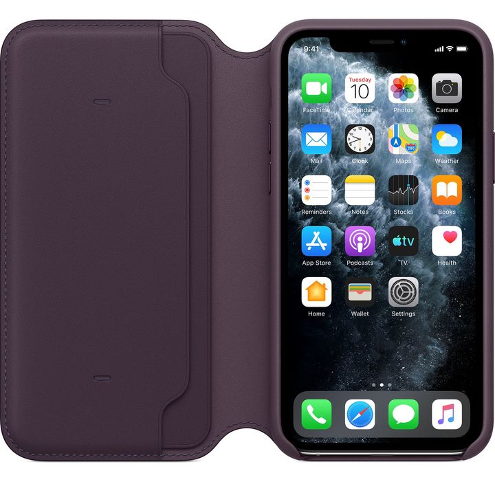 iPhone 11 Proレザーフォリオ